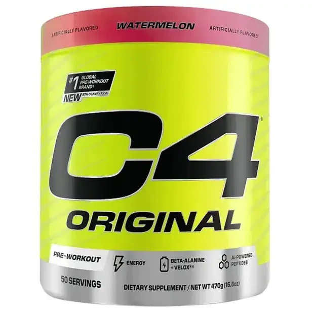 C4 Original Pre-Workout - Watermelon Flavor - 470g