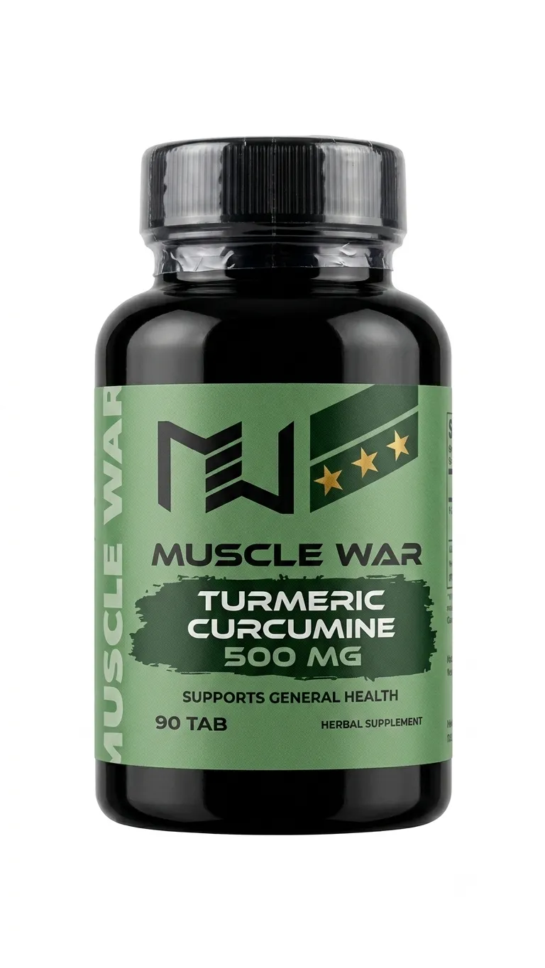 Muscle War - Turmeric Curcumin 500 MG - 90 Tablets