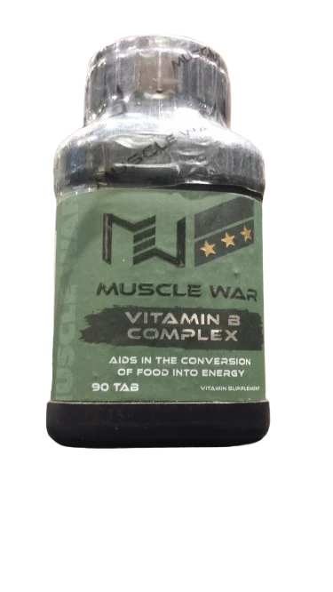 Muscle War - Vitamin B Complex - 90 Tablets