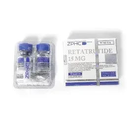 زد بي إتش سي (ZPHC) - ريتاتروتيد (RETATRUTIDE) - بودرة مجففة بالتجميد - طقم 15 مجم