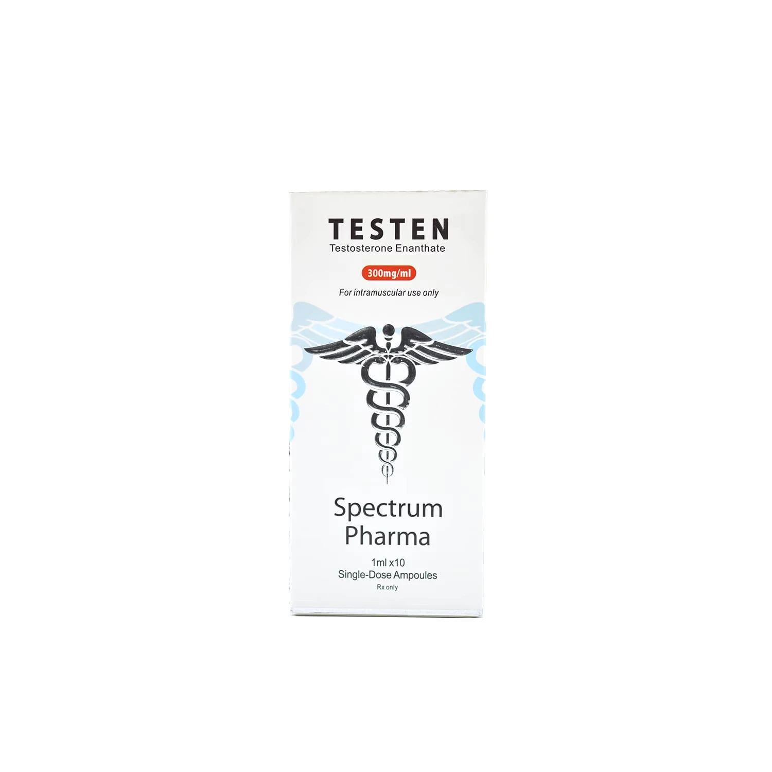 Spectrum Pharma - Testen (Testosterone Enanthate) - 300mg/ml - 10 Ampoules x 1ml