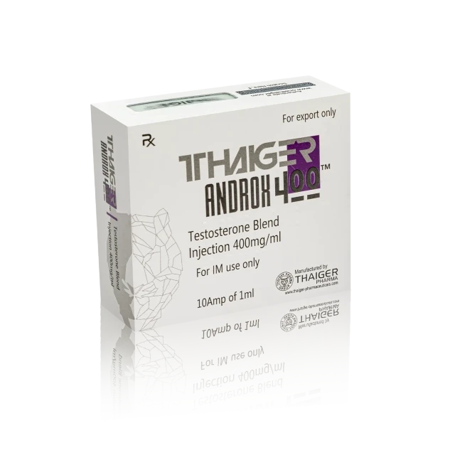 Thaiger Pharma - Androx 400 (Testosterone Blend Injection) - 400mg/ml - 10 Ampoules x 1ml